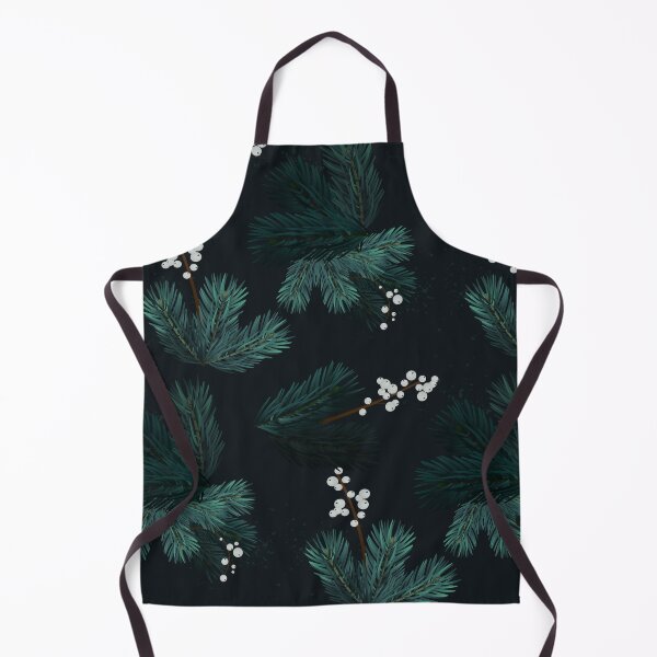 Item preview, Watercolor Christmas pine branches pattern designed and sold by Milatoo.
