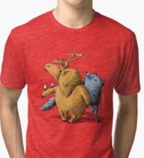 Five friends Tri-blend T-Shirt