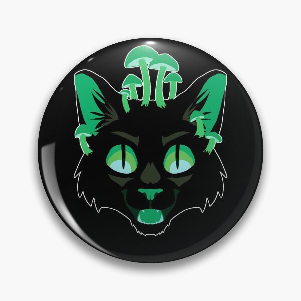 Item preview, Mushroom Cat - Green designed and sold by paintedpaw-cat.