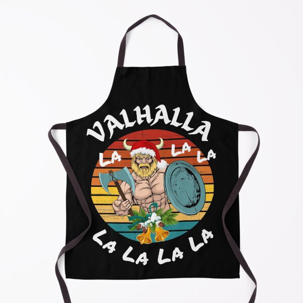 Item preview, Valhalla La La La Retro Christmas Viking  designed and sold by Tatt-Hooligans.