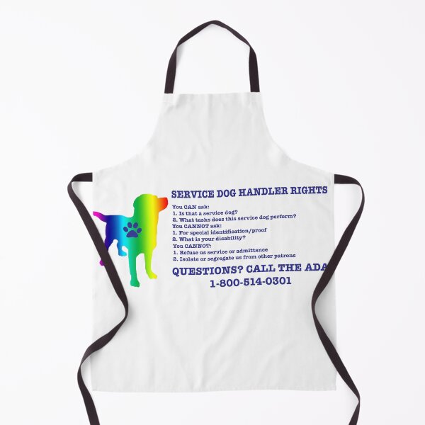 Item preview, Rainbow US Service Dog Handler Rights designed and sold by tension.