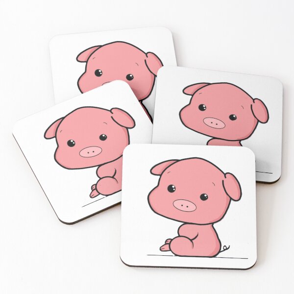 Item preview,  kwaii / cute pig designed and sold by MoreArt15.