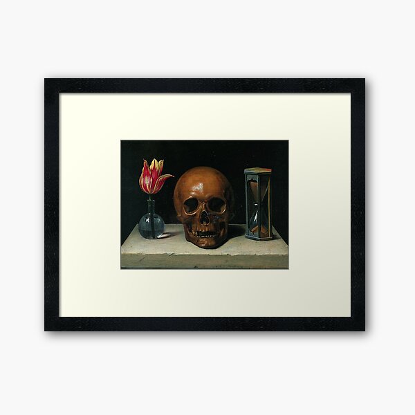 Artikel-Vorschau von Memento Mori Stoisches Stillleben mit einem Schädel von Philippe de Champaigne, designt und verkauft von jutulen.