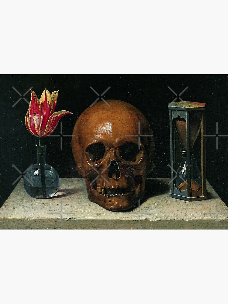 Memento Mori Stoic Still Life with a Skull by Philippe de Champaigne by jutulen