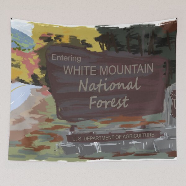 Item preview, Entering White Mountains designed and sold by emilyknox1.