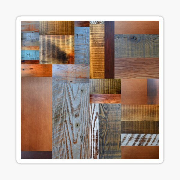 Item preview, Reclaimed Wood Abstract 2.0 designed and sold by Michelle Calkins.