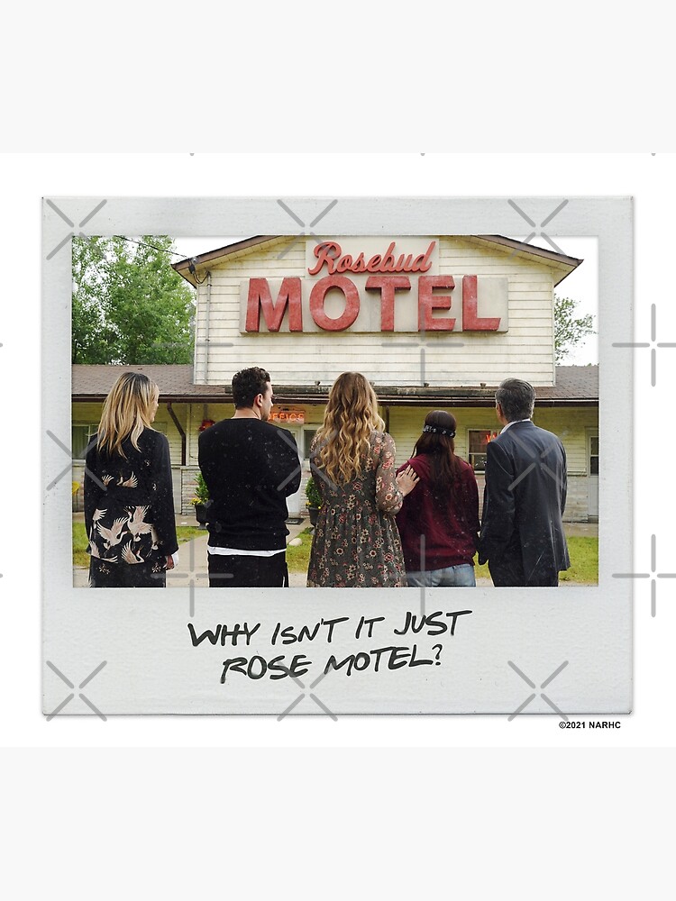 "Schitt's Creek Instant Photo Rosebud Motel" Art Print for Sale by