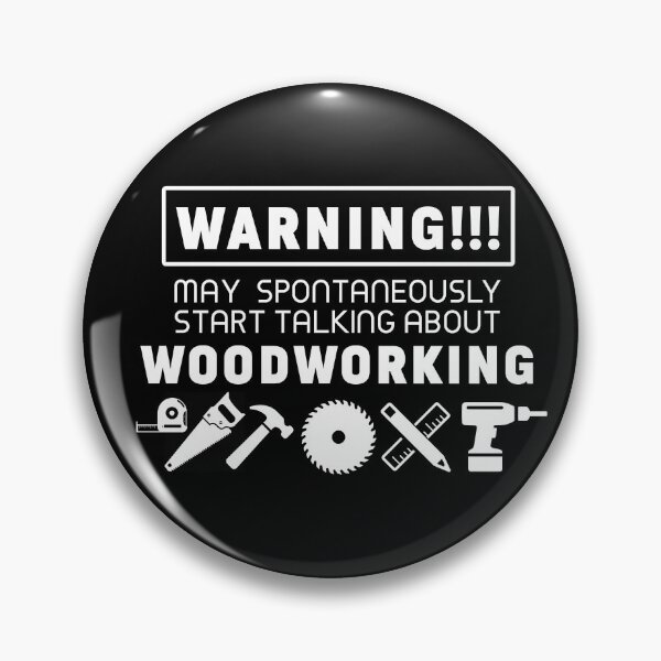 Item preview,  Warning may spontaneously start talking about woodworking 2 designed and sold by PurrfectCorner.