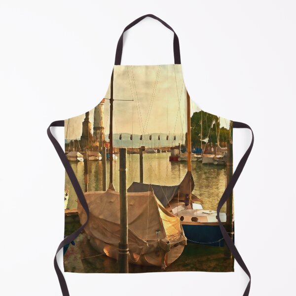 Item preview, Lindau Marina at golden light designed and sold by Travelways.