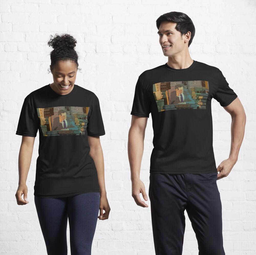Aperçu de l'œuvre T-shirt respirant créée et vendue par chonnychu.