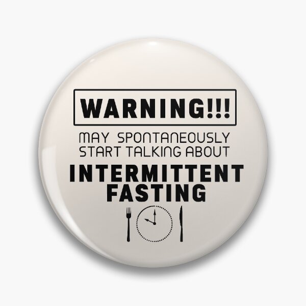 Item preview, Warning may spontaneously start talking about intermittent fasting designed and sold by PurrfectCorner.