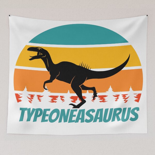 Item preview, Vintage Sunset Dinosaur Type One Diabetes Typeoneasaurus designed and sold by LOVECURIO.