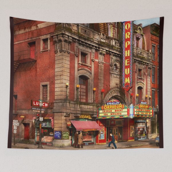 Item preview, Movie Theater - The Orpheum Theater 1940 designed and sold by Mike Savad Photography.