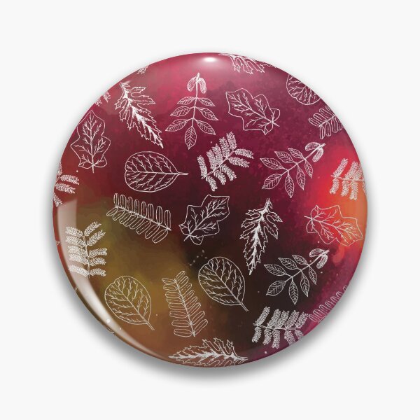 Item preview, Golden Pink Leaves designed and sold by patternme.