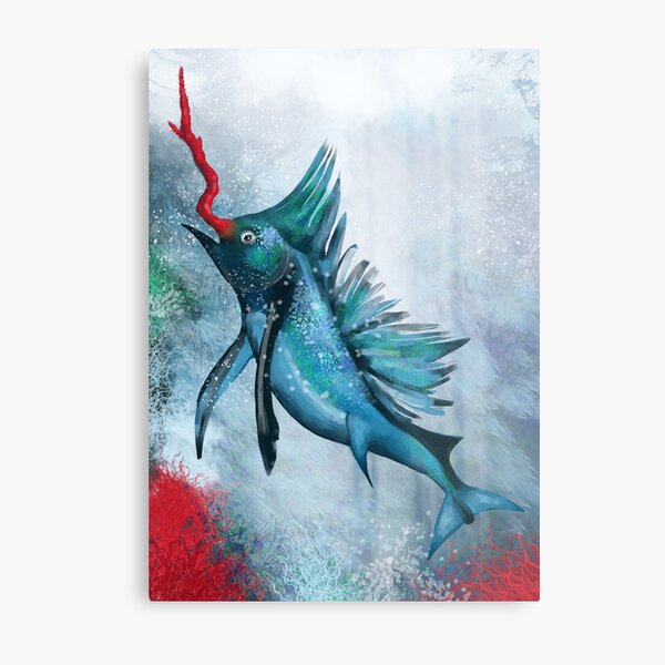 Pesce corallo Metal Print