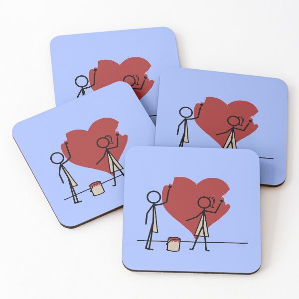 Item preview,  Stickman / Love 3 designed and sold by LotusCreations.