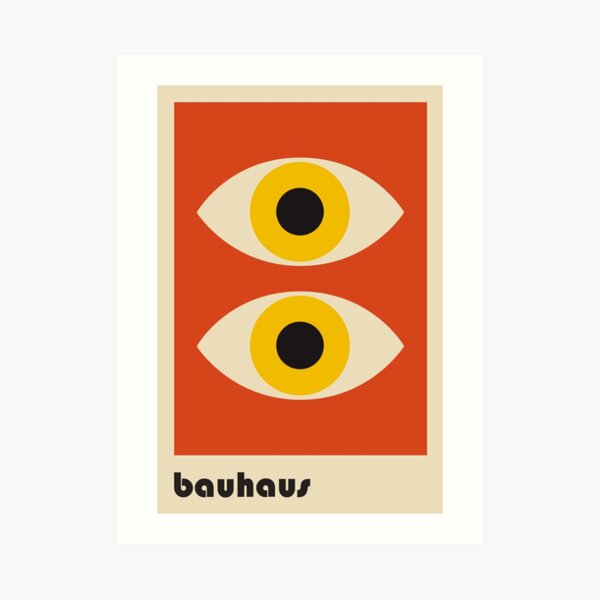 Bauhaus #50 Art Print