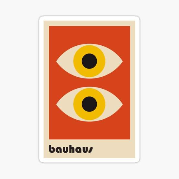 Bauhaus #50 Sticker