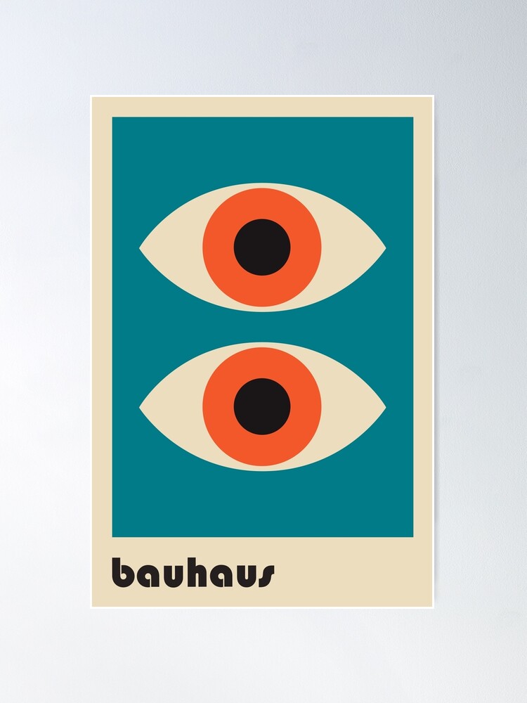 Alternate view of Bauhaus #51 Poster