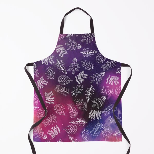 Item preview, Magical leaves purple pattern designed and sold by patternme.