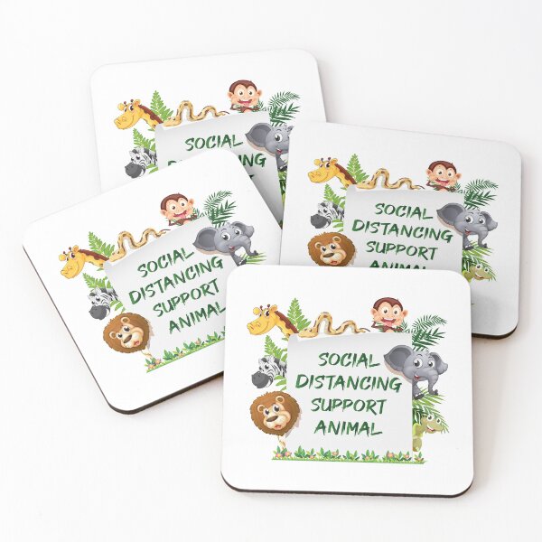Item preview, Social Distancing Support Animal designed and sold by MJLdesigns.
