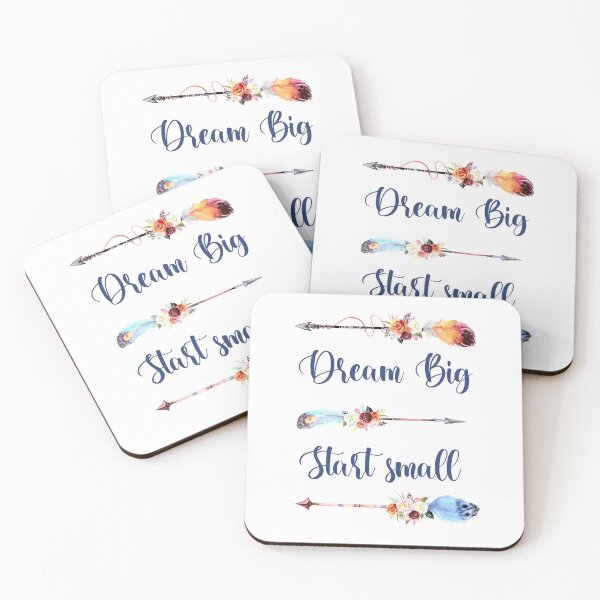 Item preview, Dream big start small designed and sold by Arinom.