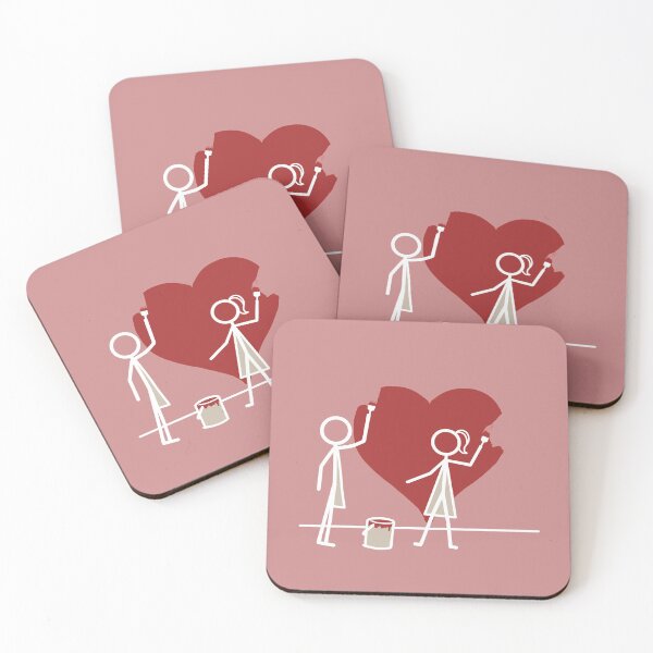 Item preview, Stickman / Love 3 designed and sold by LotusCreations.