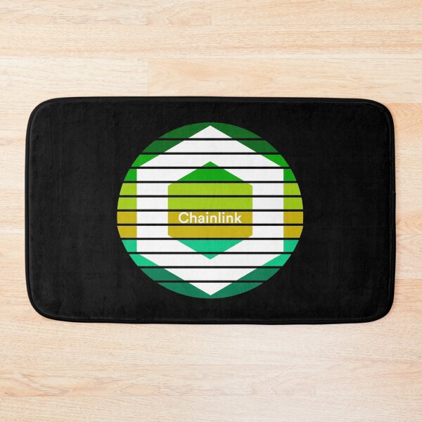 Item preview, Chainlink Green Sunset Design designed and sold by Bitcoin-Fashion.