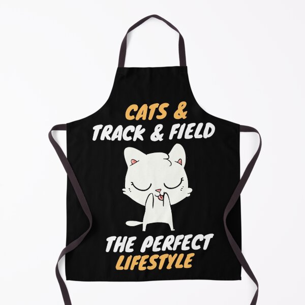 Item preview, cats and track & field lifestyle designed and sold by SnowballStep.