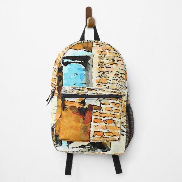 Item preview, Brisighella: bicycle leaning against the brick wall designed and sold by Giuseppe Cocco.