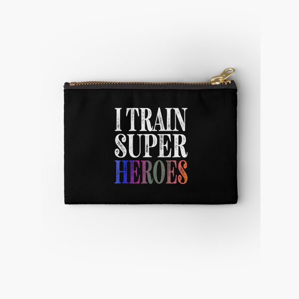 Item preview, I Train Super Heroes Essential Classic Sticker And Shirt Design designed and sold by Glike.