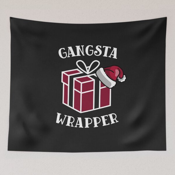 Item preview, Gangsta Wrapper Funny Christmas Gift designed and sold by loveoceanair.