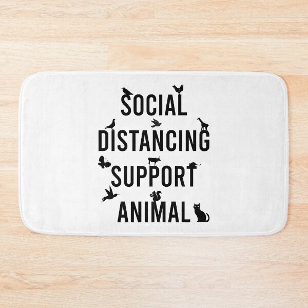 Item preview, Social Distancing Support Animal designed and sold by MJLdesigns.
