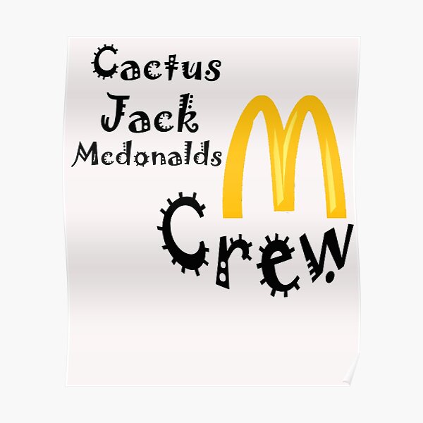 mcdonalds crew cactus jack