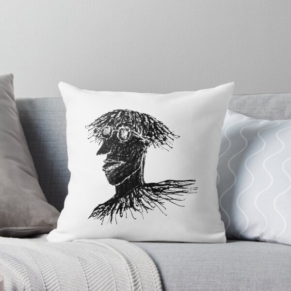 Item preview, Cool Young Long Hair Man with Glasses Drawing designed and sold by DFLC Prints.