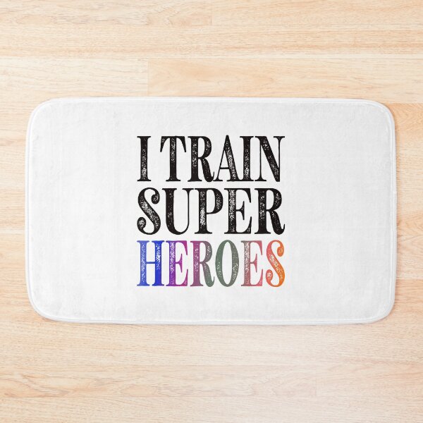 Item preview, I Train Super Heroes Essential Classic Sticker And Shirt Design designed and sold by Glike.