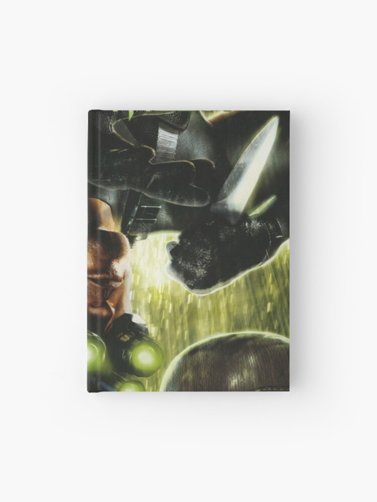 Splinter Cell Chaos Theory Cover Art Hardcover Journal By Slappybag9 Redbubble