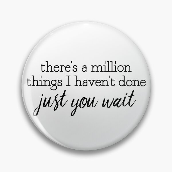 Item preview, Hamilton Musical - There’s A Million Things I Haven’t Done designed and sold by jeminamarina.
