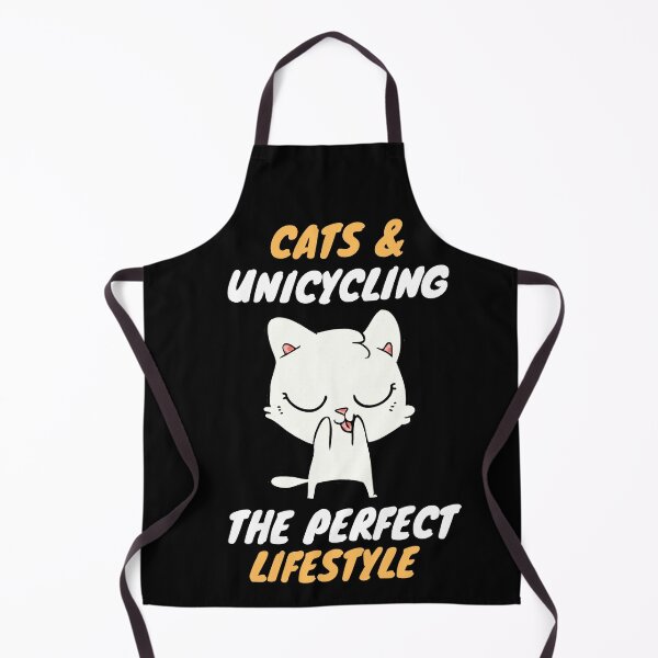 Item preview, cats and unicycling lifestyle designed and sold by SnowballStep.