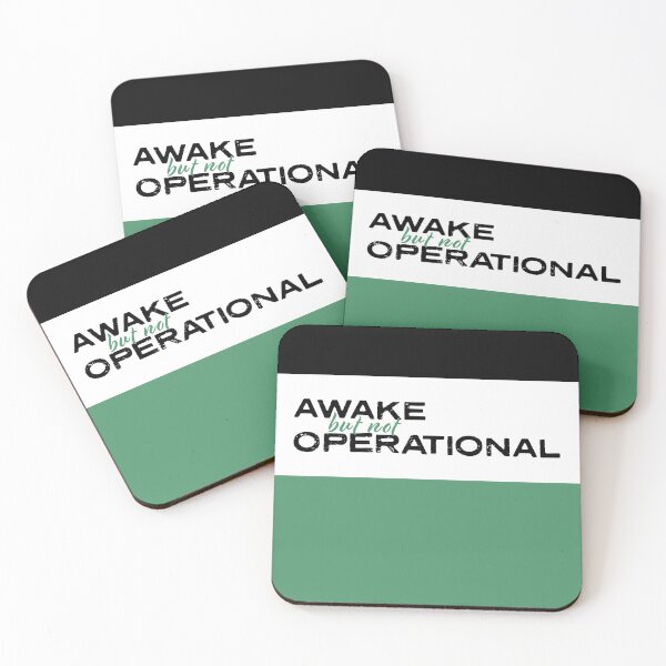 Item preview, Awake But Not Operational designed and sold by opalime.