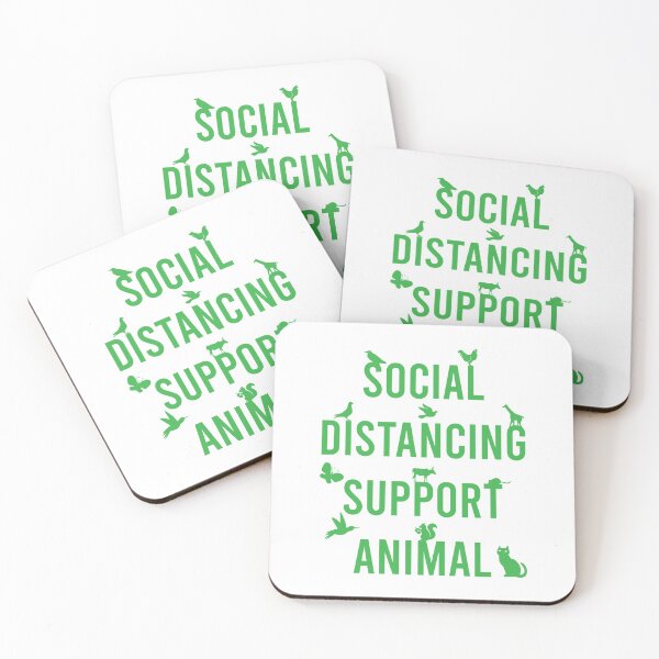 Item preview, Social Distancing Support Animal designed and sold by MJLdesigns.