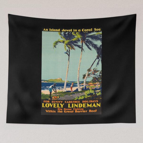Item preview, retro classic Lovely Lindeman poster designed and sold by CorasPosters.