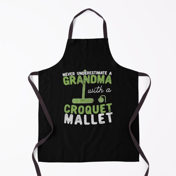 Item preview, Never Underestimate A Grandma with a Croquet Mallet designed and sold by Dan66.