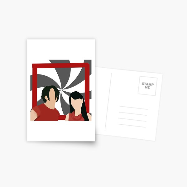 The White Stripes - Jack and Meg Postcard