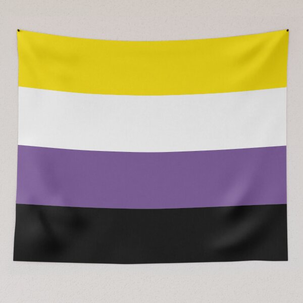 Item preview, Gender Non-binary Flag designed and sold by LGBT-Liberation.