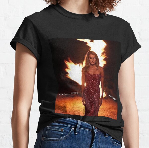 Céline Dion Courage T-shirt classique