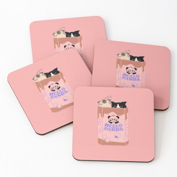 Item preview, Hello Panda w/ Cats designed and sold by RedPocketMag.