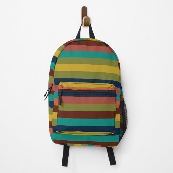 Artikelvorschau, Joseph Stripes II Modernes Streifenmuster aus der Mitte des Jahrhunderts in Mid-Mod-Farben entworfen und verkauft von kierkegaard.