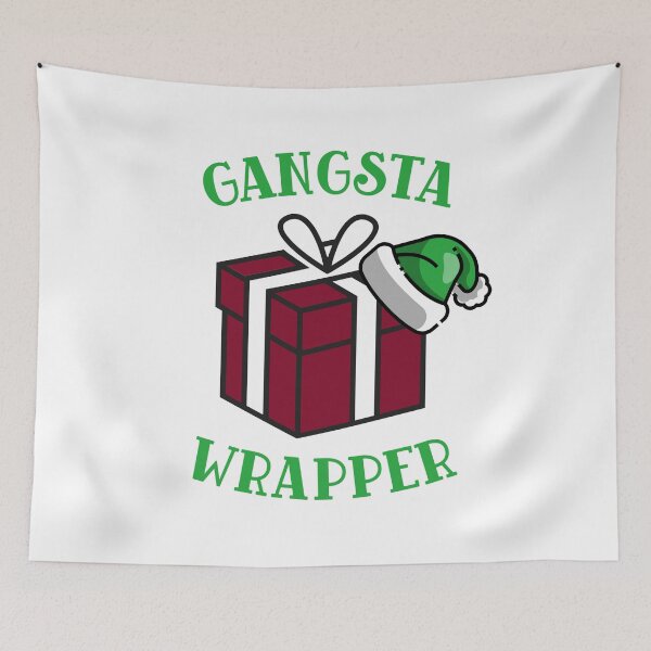 Item preview,  Gangsta Wrapper Funny Christmas Gift designed and sold by loveoceanair.