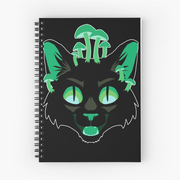 Item preview, Mushroom Cat - Green designed and sold by paintedpaw-cat.